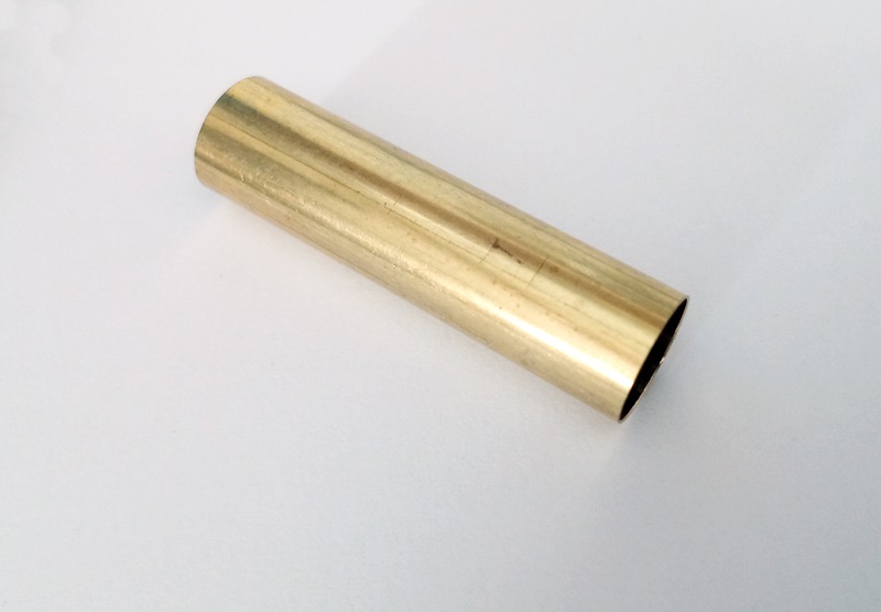 Brass pen tube 12.3 x 46mm prokraft